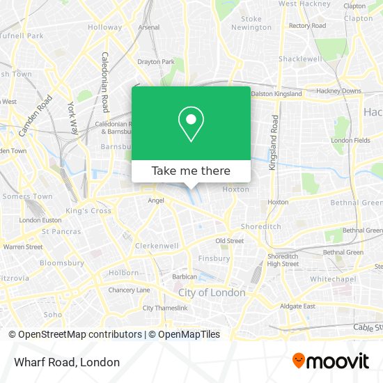 Wharf Road map