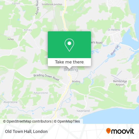 Old Town Hall map
