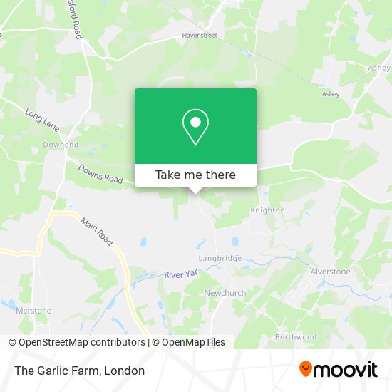The Garlic Farm map