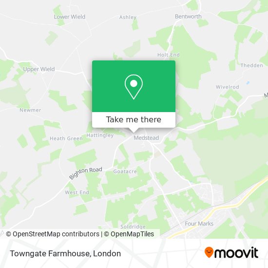 Towngate Farmhouse map