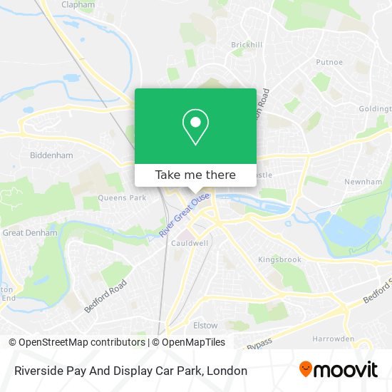 Riverside Pay And Display Car Park map