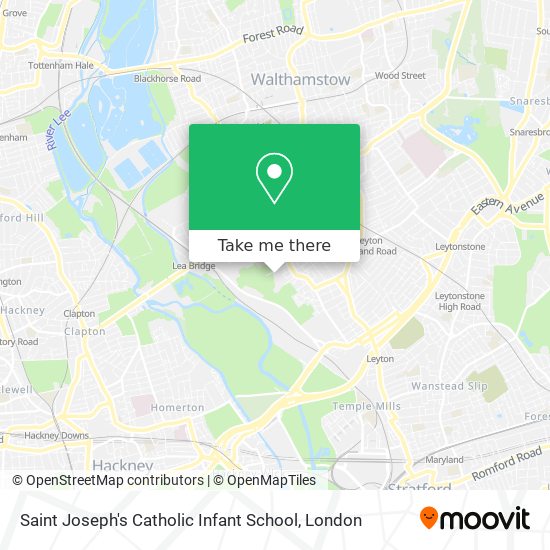 Saint Joseph's Catholic Infant School map