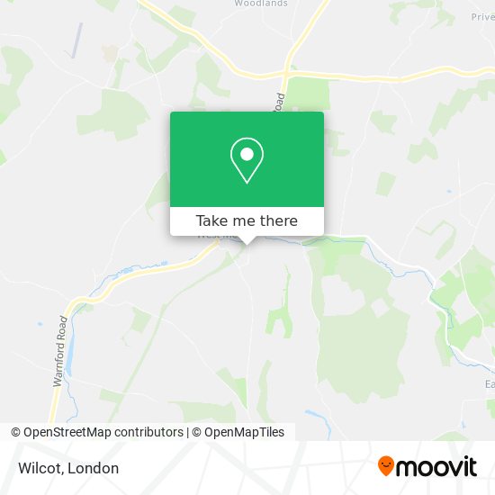 Wilcot map