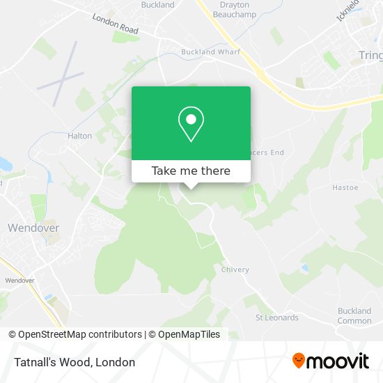 Tatnall's Wood map