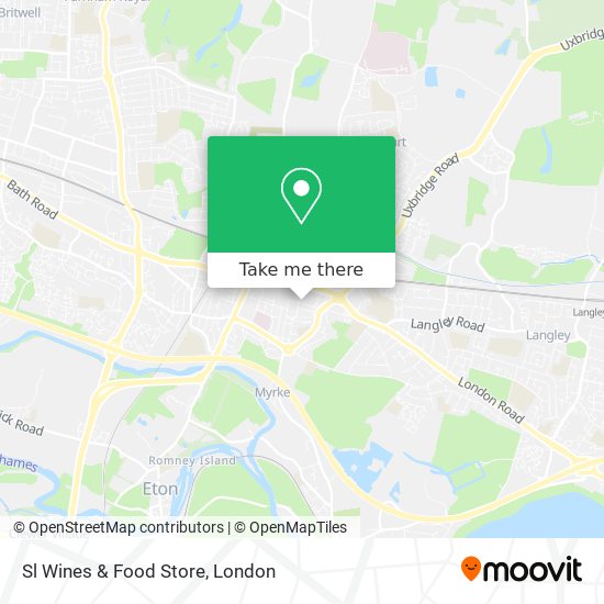 Sl Wines & Food Store map
