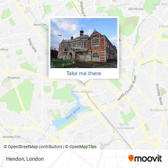 Hendon map