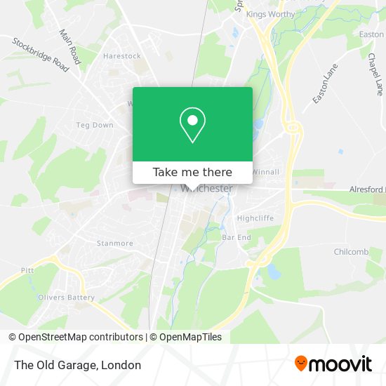 The Old Garage map