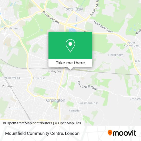 Mountfield Community Centre map