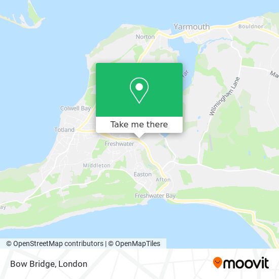 Bow Bridge map