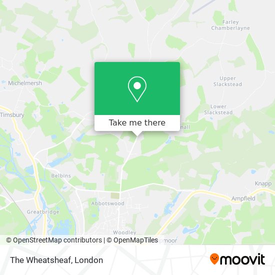 The Wheatsheaf map