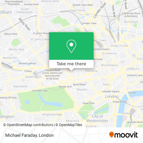 Michael Faraday map