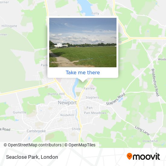 Seaclose Park map
