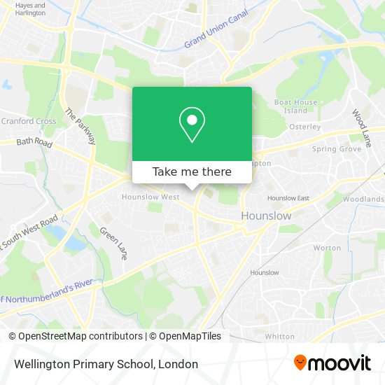 Wellington Primary School map