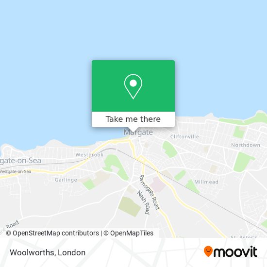 Woolworths map