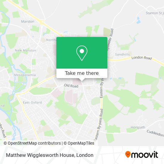Matthew Wigglesworth House map