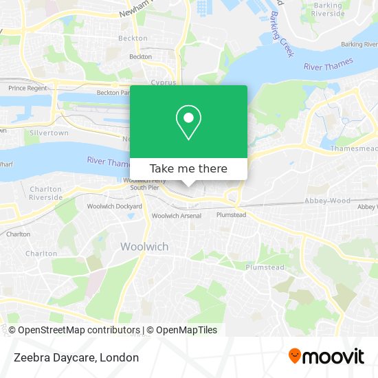 Zeebra Daycare map