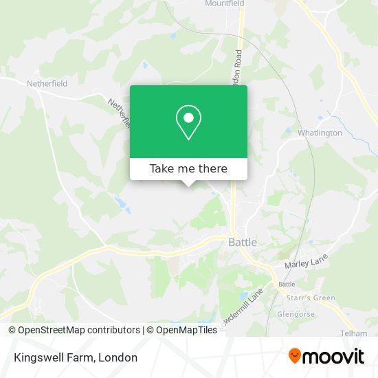 Kingswell Farm map