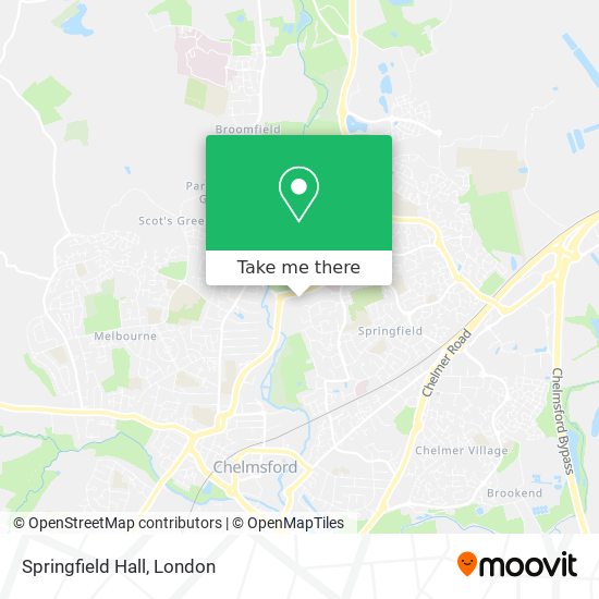 Springfield Hall map