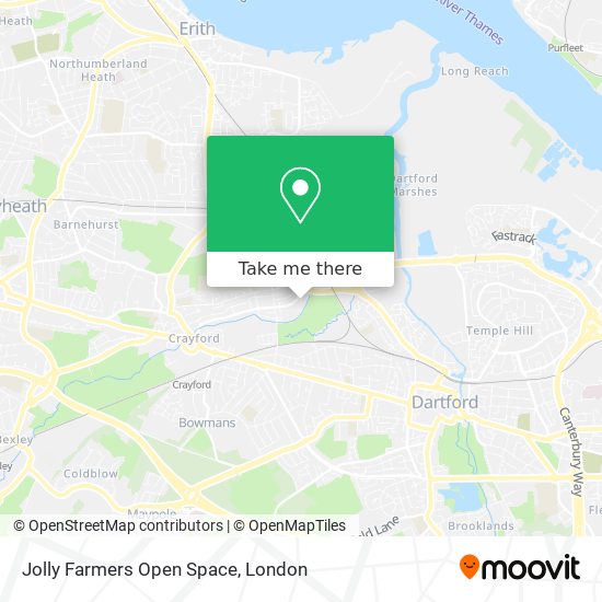 Jolly Farmers Open Space map