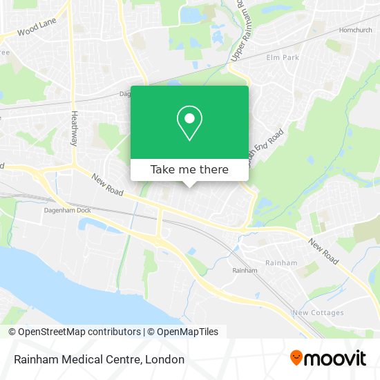 Rainham Medical Centre map