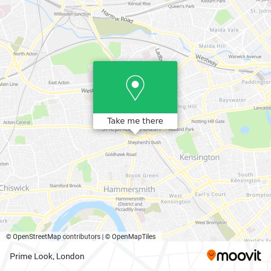 Prime Look map