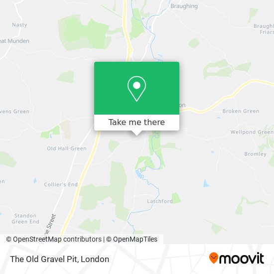The Old Gravel Pit map