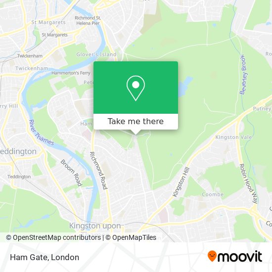 Ham Gate map