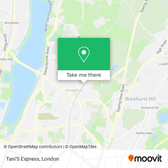 Tani’S Express map