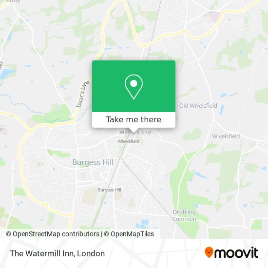 The Watermill Inn map