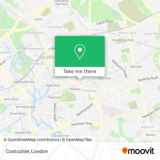 Costcutter map