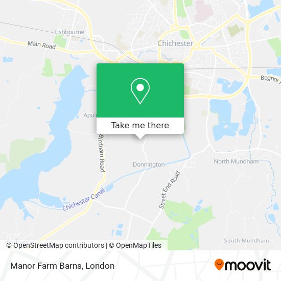 Manor Farm Barns map