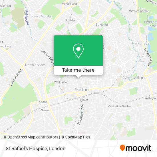 St Rafael's Hospice map
