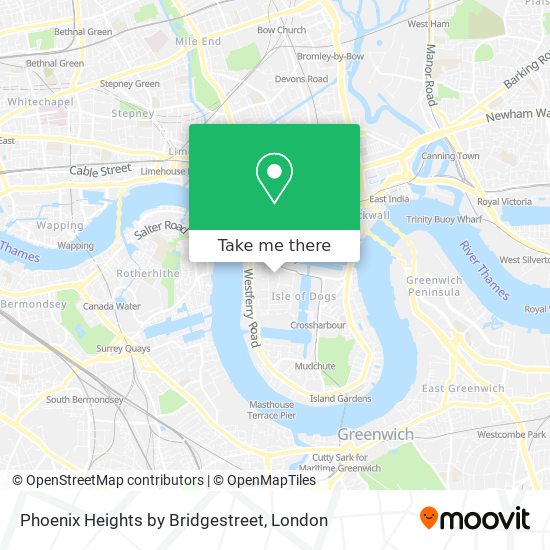 Phoenix Heights by Bridgestreet map