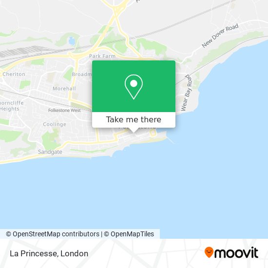 La Princesse map