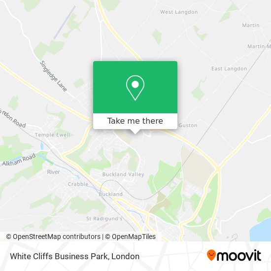 White Cliffs Business Park map