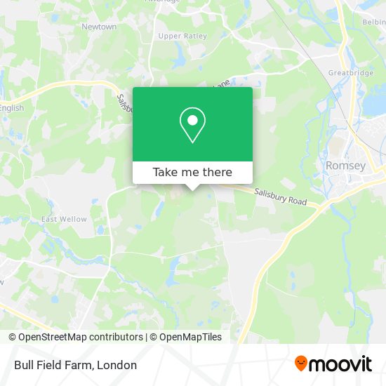 Bull Field Farm map