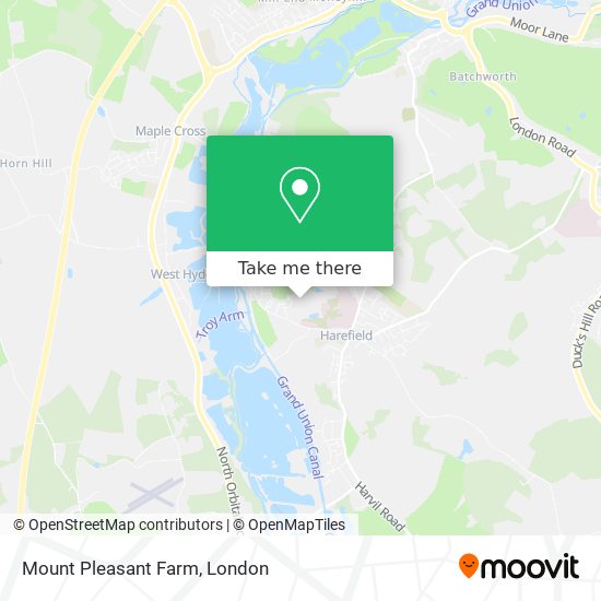 Mount Pleasant Farm map