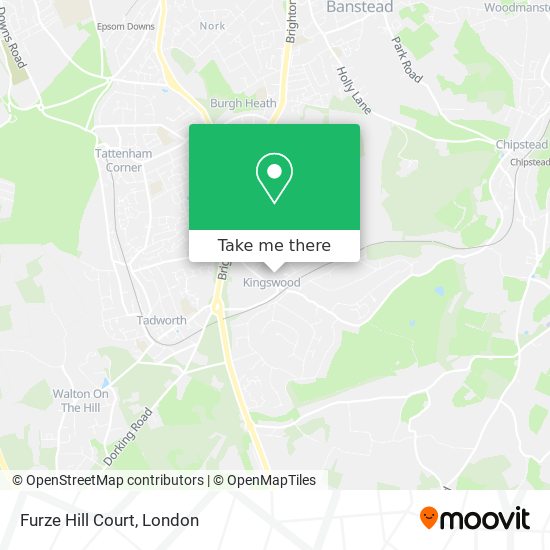 Furze Hill Court map