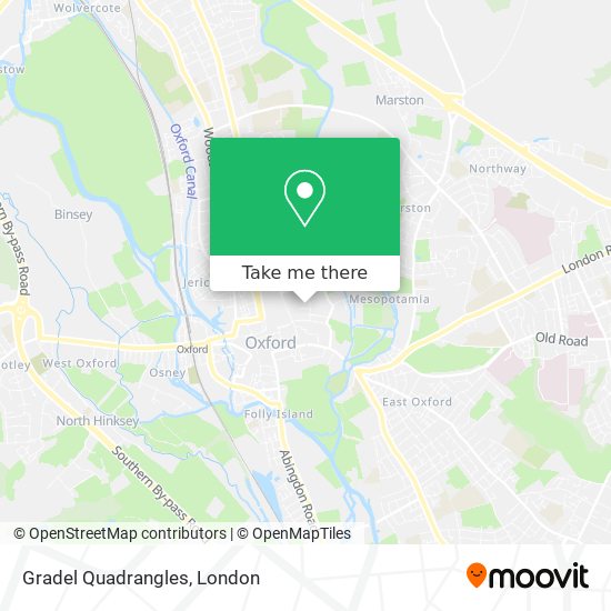 Gradel Quadrangles map