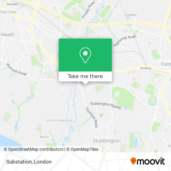 Substation map