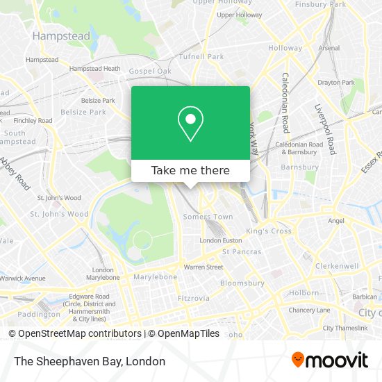 The Sheephaven Bay map
