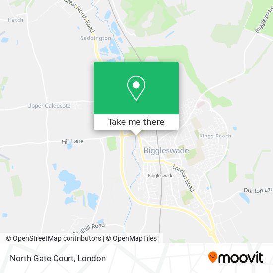 North Gate Court map