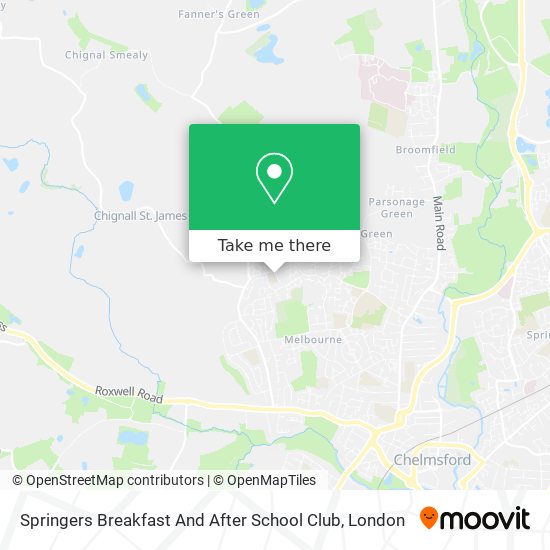 Springers Breakfast And After School Club map
