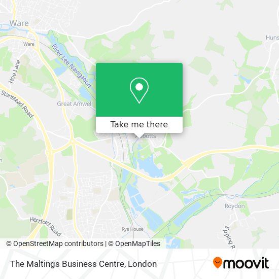 The Maltings Business Centre map