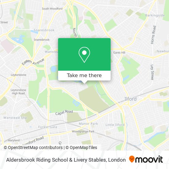 Aldersbrook Riding School & Livery Stables map