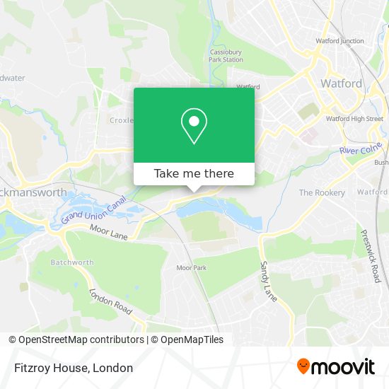 Fitzroy House map