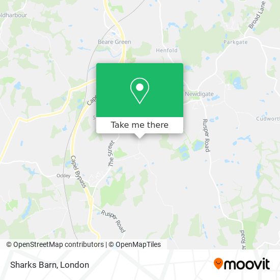 Sharks Barn map