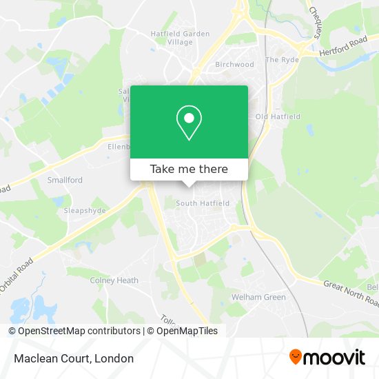 Maclean Court map