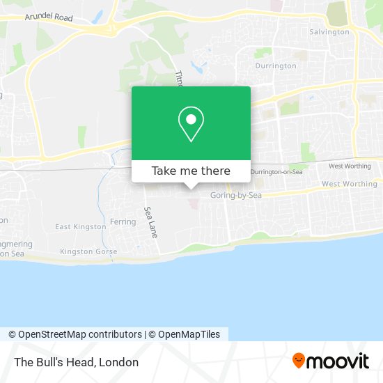 The Bull's Head map