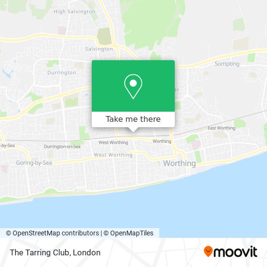 The Tarring Club map